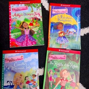 American Girl Wellie Wishers books (set of 4)
